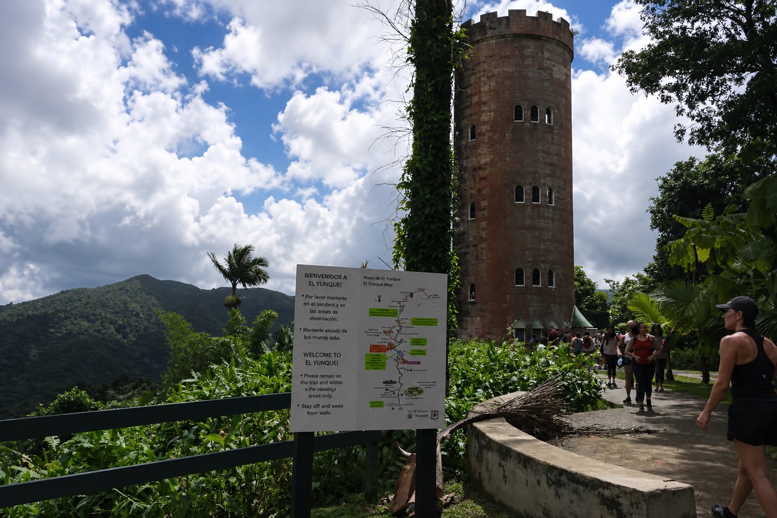 El Yunque National Forest Park & Luquillo Beach Combo
